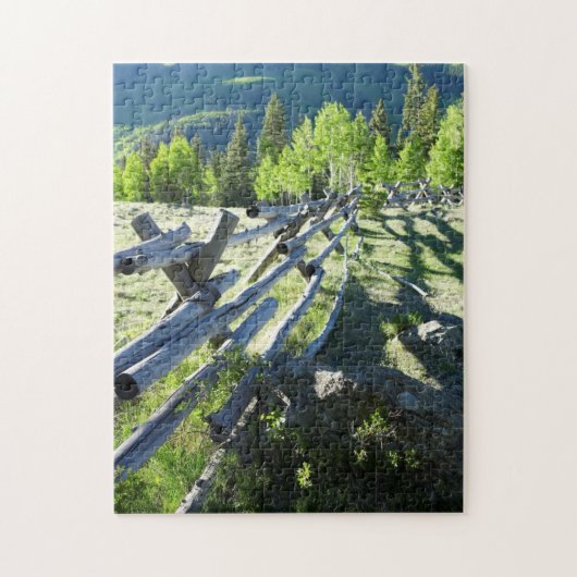 Puzzle Fenceline en bois (Vertical)