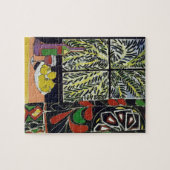 Puzzle Fenêtre Abstraite avec vin (Horizontal)