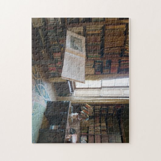Puzzle Fenêtre dans la bibliothèque (Vertical)