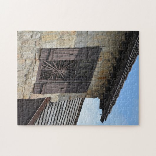 Puzzle Fenêtre d'architecture coloniale St Augustine (Horizontal)