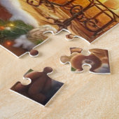 Puzzle Fenêtre de Noël cosy (Côté)