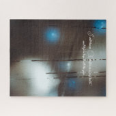 Puzzle Fenêtre en vapeur foncée et mal, avec Baubles de N (Horizontal)