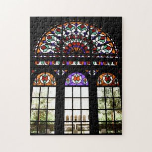 Puzzle Fenêtre en verre tendu