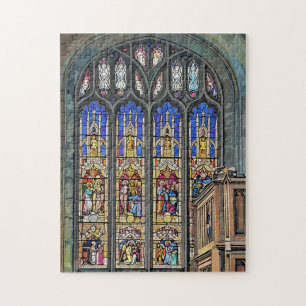 Puzzle Fenêtre en verre tendu gothique Imprimer