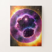 Puzzle Fenêtre Extraordinaire dans la dimension violette  (Vertical)