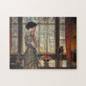 Puzzle Fenêtre New York en hiver (par Childe Hassam) (Horizontal)