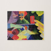 Puzzle Fenêtre sur la mode d'August Macke, Fauvisme vinta (Horizontal)