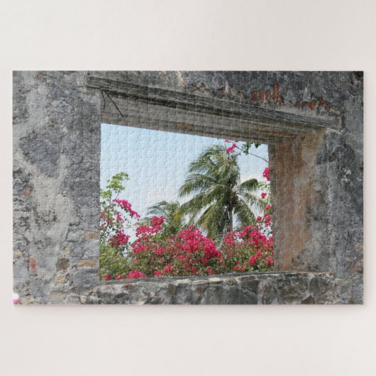 Puzzle Fenêtre tropicale (Horizontal)