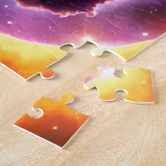 Puzzle Fenêtre violette dans une autre dimension de galax (Côté)