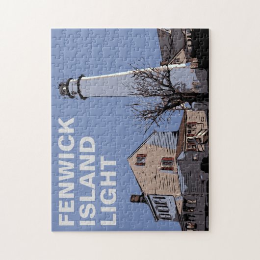 PUZZLE FENWICK ISLAND LIGHT (Vertical)