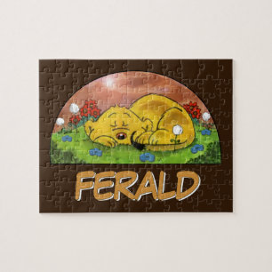 Puzzle Ferald   Ferret dormant