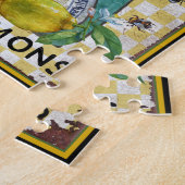 Puzzle Ferme à table Citrons et abeilles (Côté)