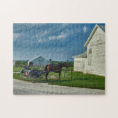 Puzzle Ferme Amish - Si paisible !Puzzle (Horizontal)