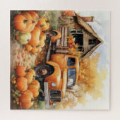 Puzzle Ferme automne/automne (Horizontal)