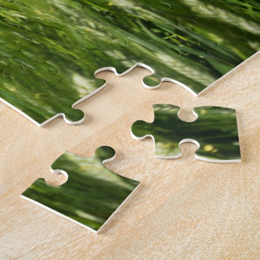 Puzzle Ferme en Toscane avec les cyprès et le blé (Côté)