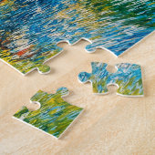 Puzzle Ferme impressionniste de la Spreewald avec bateau (Côté)