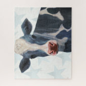 Puzzle Ferme patriotique - Vache (Vertical)