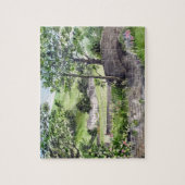 Puzzle Ferme près de Thirlmere, Lake District, Angleterre (Vertical)