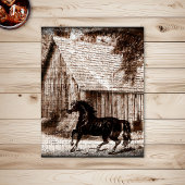 Puzzle Ferme Rustic Barn Horse