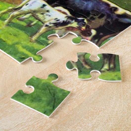 Puzzle Ferme vintage (Côté)