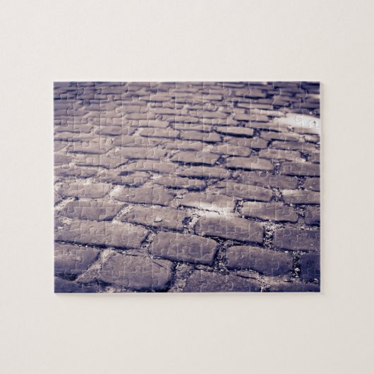 Puzzle Fermer La Rue De Cobblestone (Horizontal)