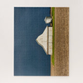 Puzzle Fermes | Grange blanche & Silo (Vertical)