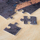 Puzzle Fermes | Tracteur d'antiquité rouillé (Côté)