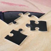 Puzzle Fernie Colombie-Britannique Affiche de ski (Côté)