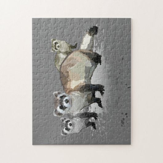 Puzzle Ferrets (Vertical)