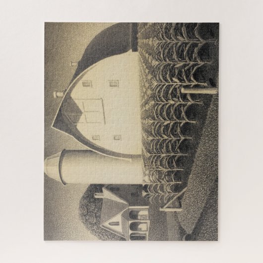Puzzle Fertility, Iowa par Grant Wood (Vertical)