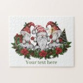 Puzzle Festif Noël Gnomes (Horizontal)