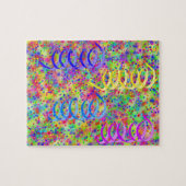 Puzzle Festif Party Confetti Motif (Horizontal)