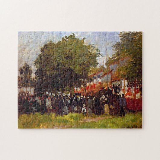 Puzzle Festival à Argenteuil 1872 Monet Fine Art (Horizontal)