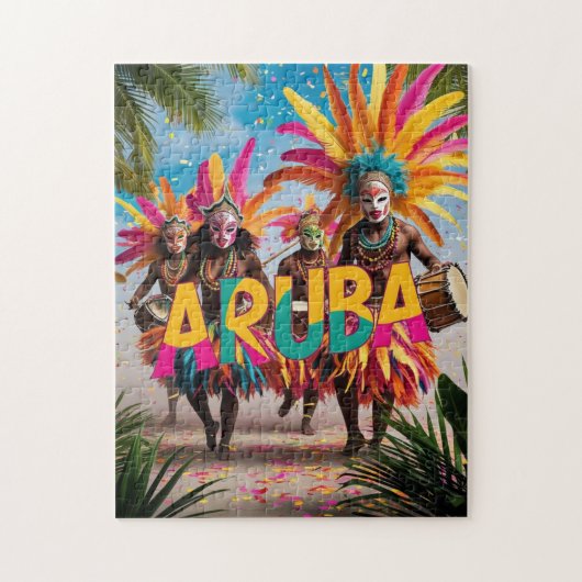 Puzzle festival de soleil d'Aruba (Vertical)