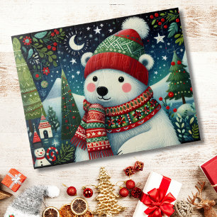 Puzzle Festive Art populaire Noël