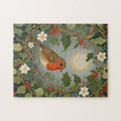 Puzzle Festive Robin et Holly (Horizontal)