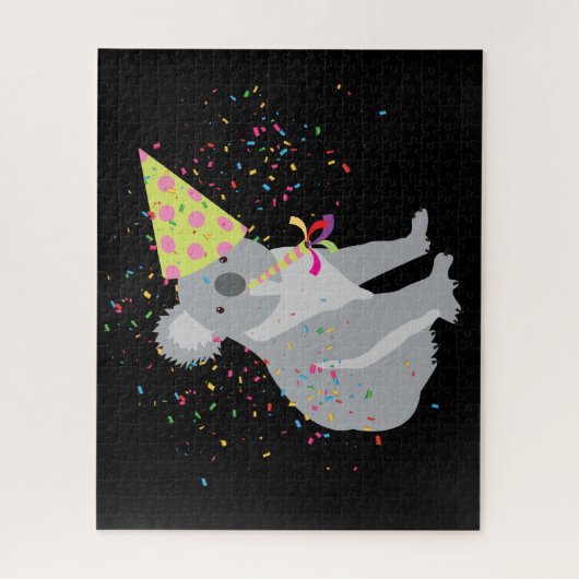 Puzzle Fête de Koala - Animaux faisant la fête (Vertical)