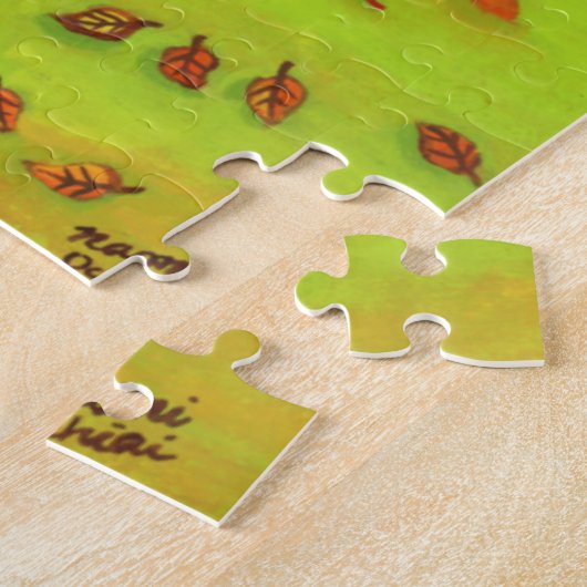 Puzzle Fête de l'automne (Côté)
