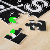 Puzzle Fête de Noël amusante - Lumière de Noël (Côté)