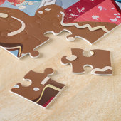 Puzzle Fête de Noël du Field Spaniel : Pâtisserie festive (Côté)