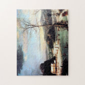 Puzzle Fête de Noël George Henry Durrie 1852 (Vertical)