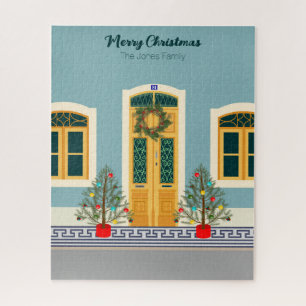 Puzzle Fête de Noël Portugais Maison