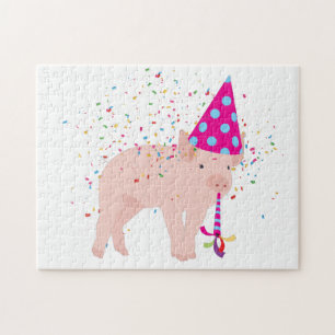 Puzzle Fête de porc - Animaux ayant une fête