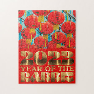 Puzzle Fête des lanternes chinoises 2023, nouvelle année