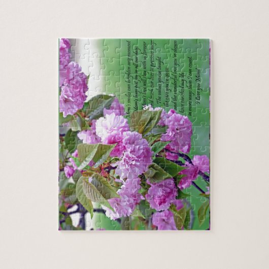 Puzzle Fête des mères - Je t'aime (Vertical)