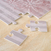 Puzzle Fête des Mères Vintages et vertes roses (Côté)