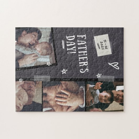 Puzzle fête des pères (Horizontal)