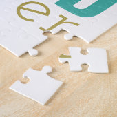 Puzzle Fête des pères photo Best Dad Ever 3 (Côté)