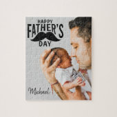 Puzzle Fête des pères photo de Fête des pères heureuse (Vertical)