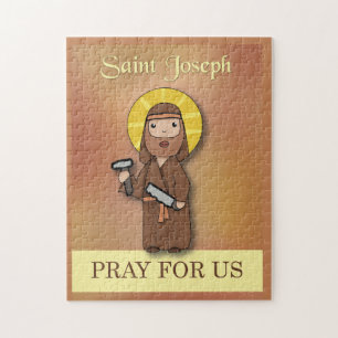 Puzzle Fête des Saints Catholiques de Saint Joseph Priez